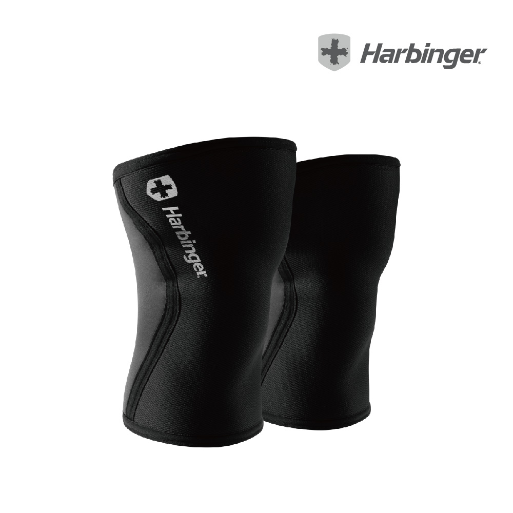 【Harbinger】Pro Knee Sleeves 7mm 專業重訓/健身護膝（總代理公司貨）